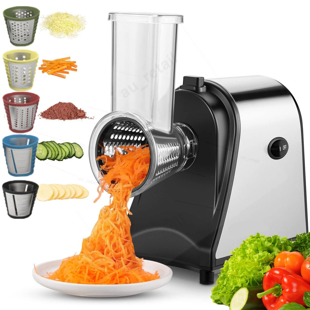 1 0 0 0W Electric Grater Vegetable Food Rotary Drum Grater Chopper Slicer MAX CUT