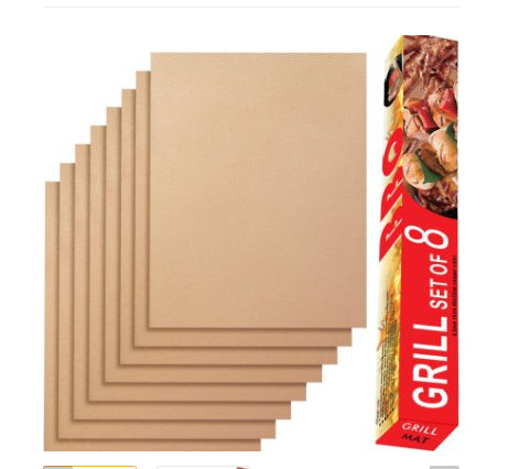 Reusable Non-stick Surface BBQ Grill Mat Baking Sheets
