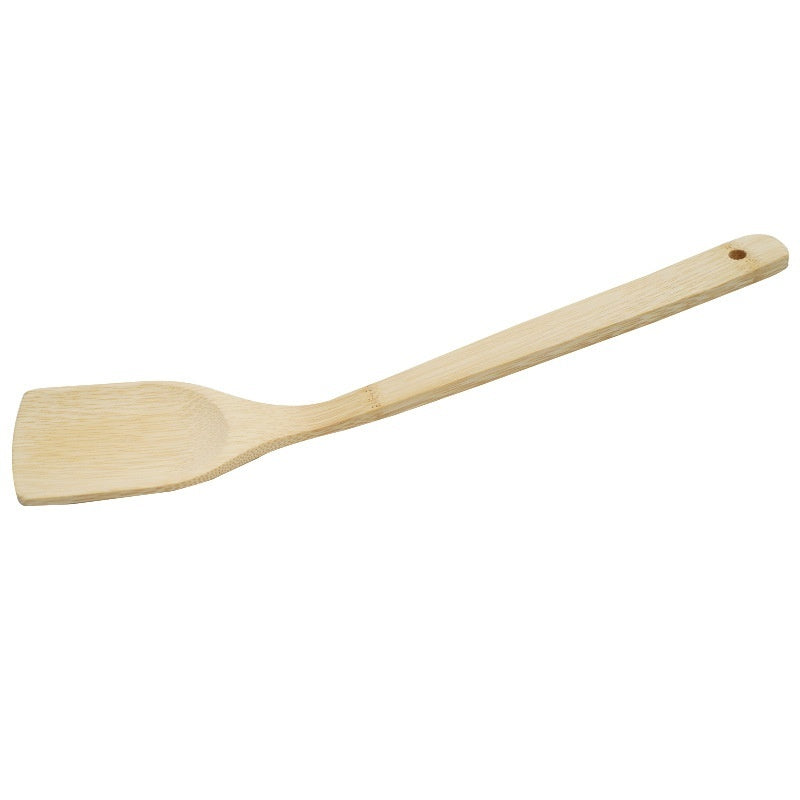 Household High-temperature Resistant Unpainted Bamboo Shovel