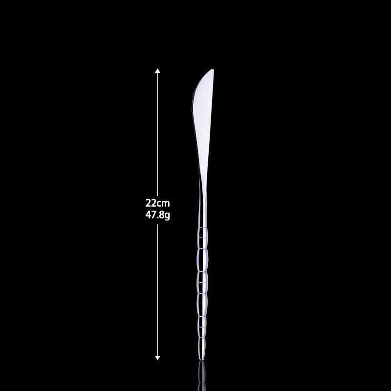 Stainless steel cutlery western tableware steak cutlery spoon