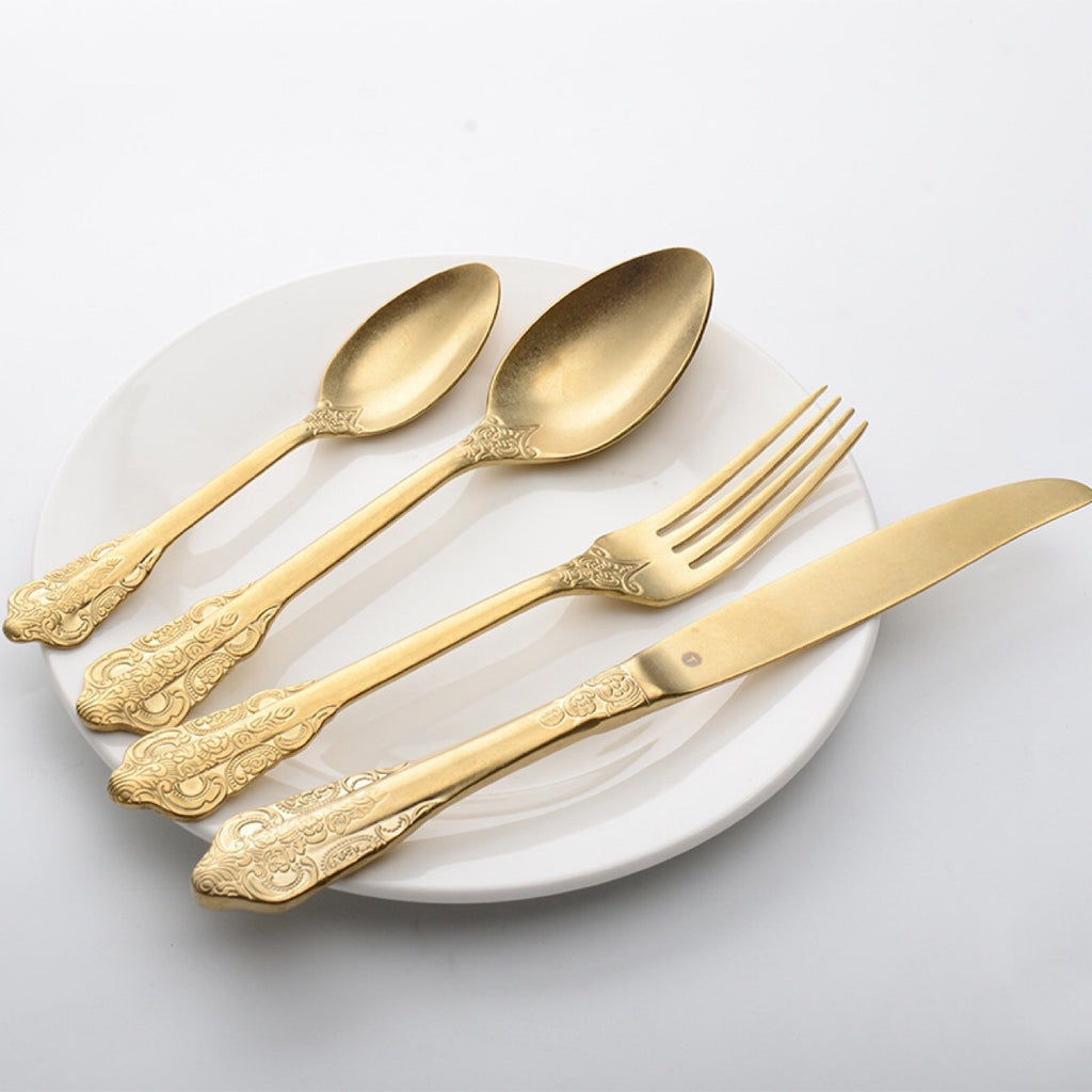 Stainless Steel Retro Western Cutlery
