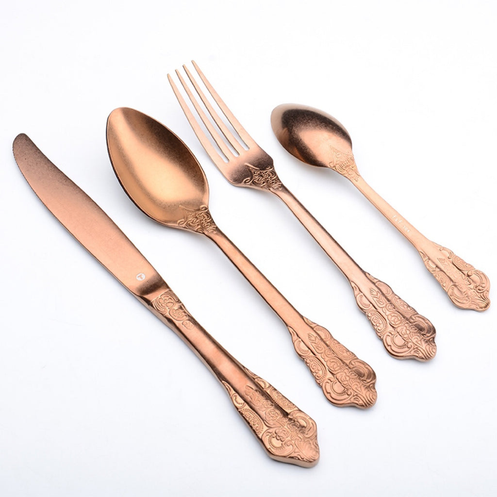 Stainless Steel Retro Western Cutlery