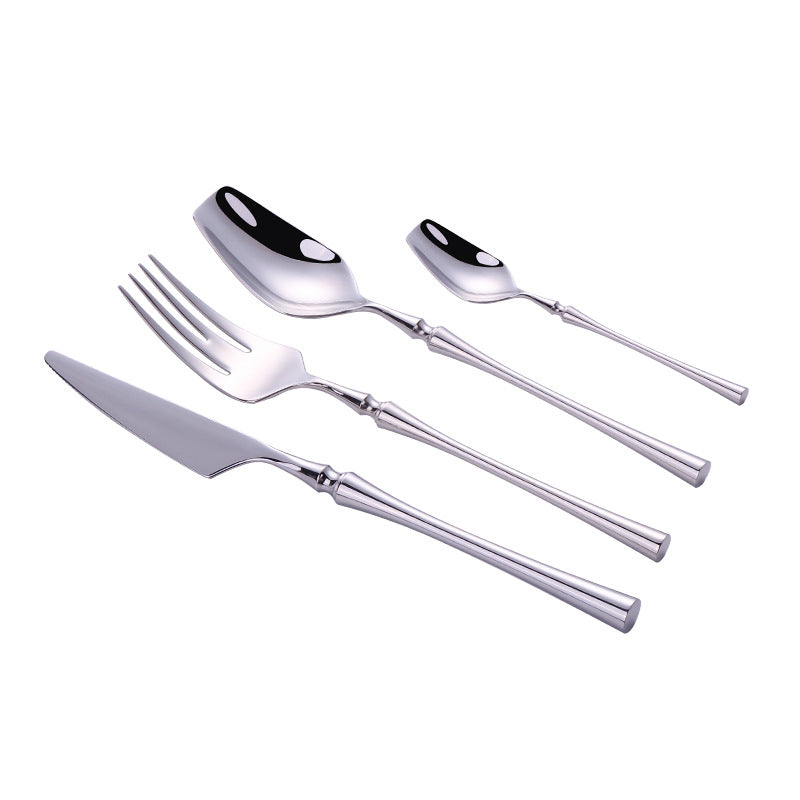 Factory Wholesale Xiaoman Waist Western Tableware 304 Stainless Steel Cutlery Creative Daily Gift Household Cutlery