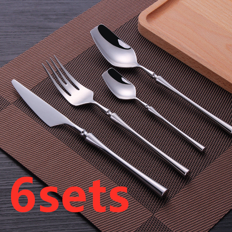 Factory Wholesale Xiaoman Waist Western Tableware 304 Stainless Steel Cutlery Creative Daily Gift Household Cutlery