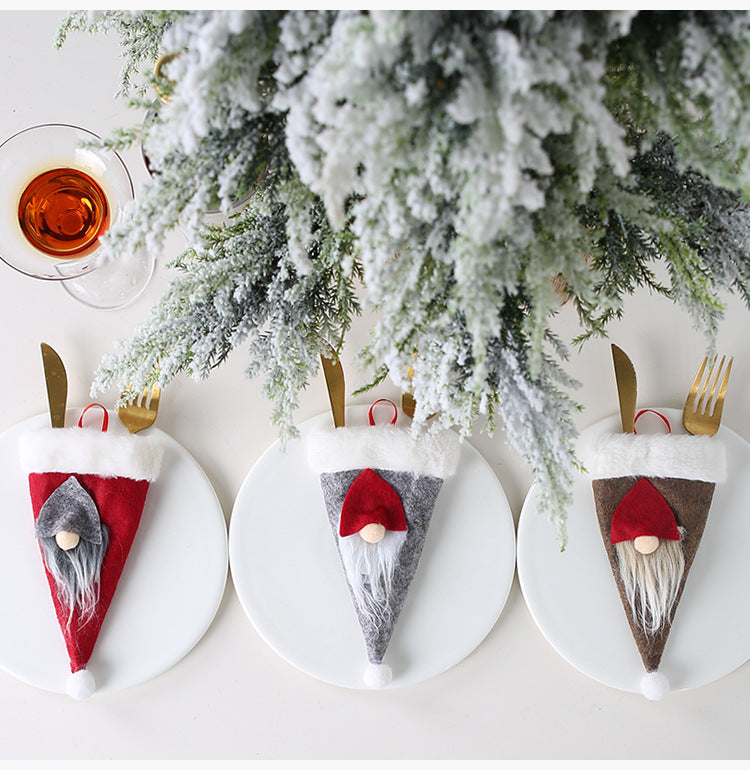 Faceless Doll Cutlery Set Cutlery Bag