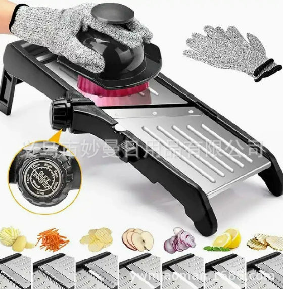 Multi-function Vegetable Cutter Stainless Steel Grater