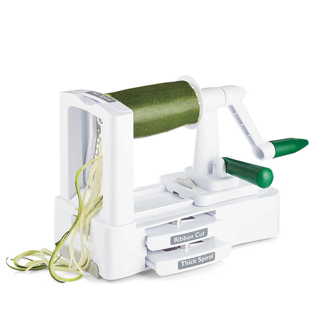 Multifunctional Spiral Vegetable Cutting Grater Hand-cranking Three-in-one Rotating Vegetable Cutter