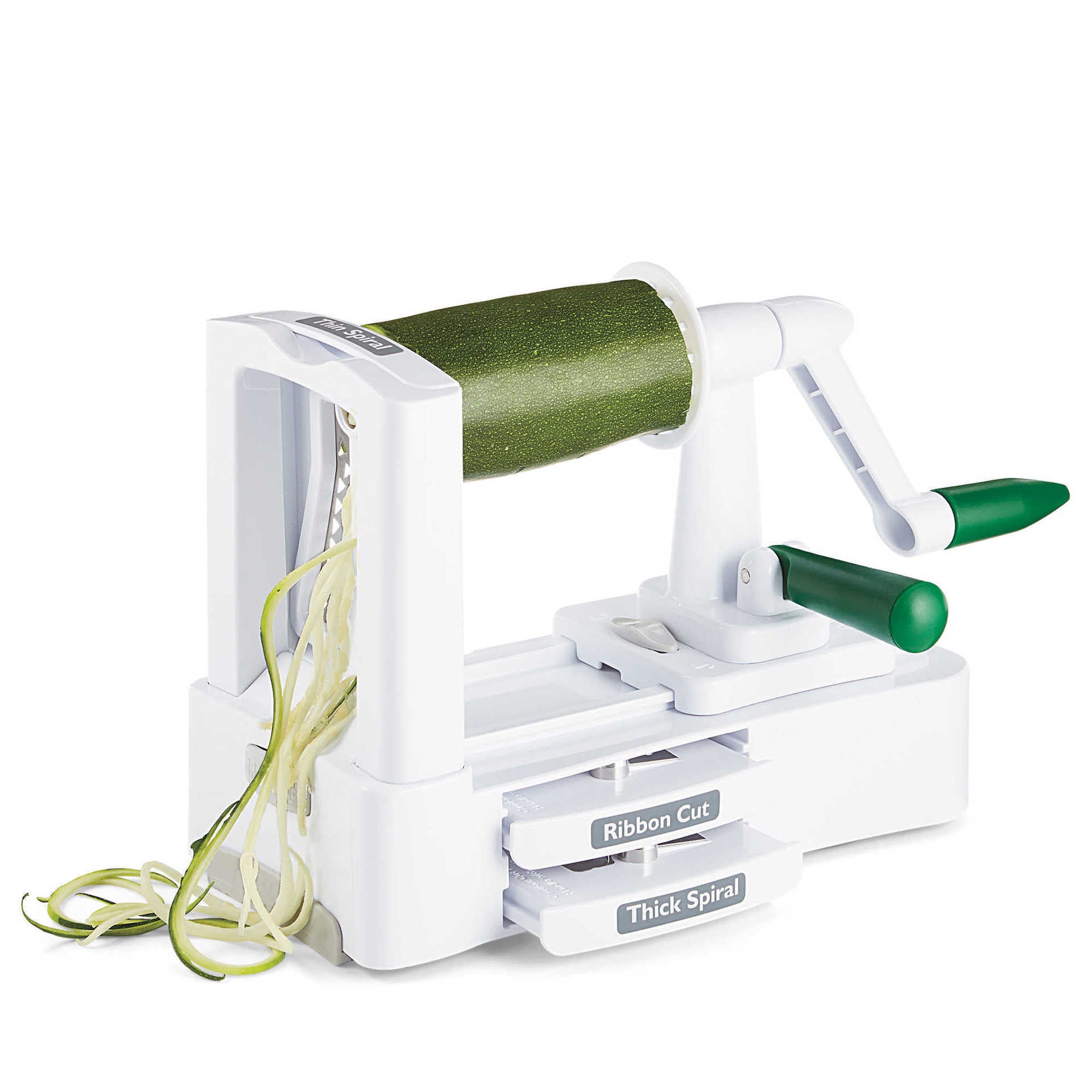 Multifunctional Spiral Vegetable Cutting Grater Hand-cranking Three-in-one Rotating Vegetable Cutter