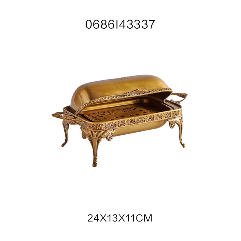 India Imported Brass Tray Storage Tank Ornaments