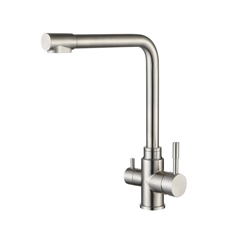 Stainless Steel Kitchen Water Purifier Three In One Faucet