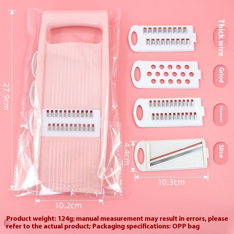 Kitchen Grater Household Slicer Multi-functional Hand Guard