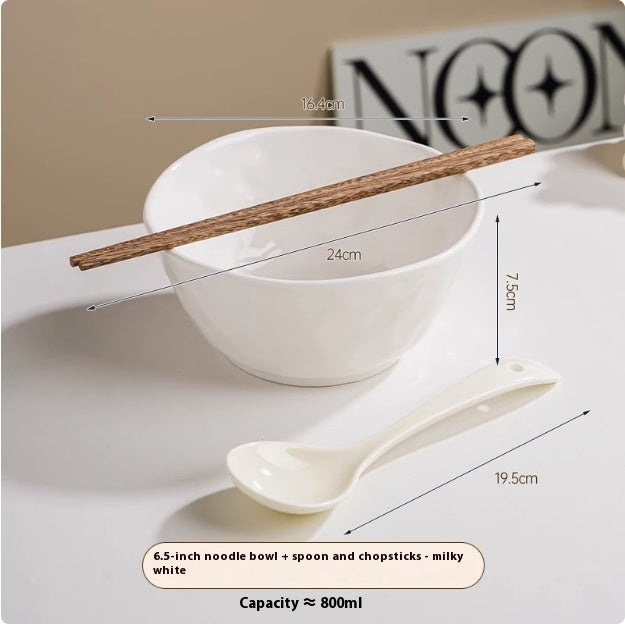 Household Ceramic Good-looking Noodle Bowl