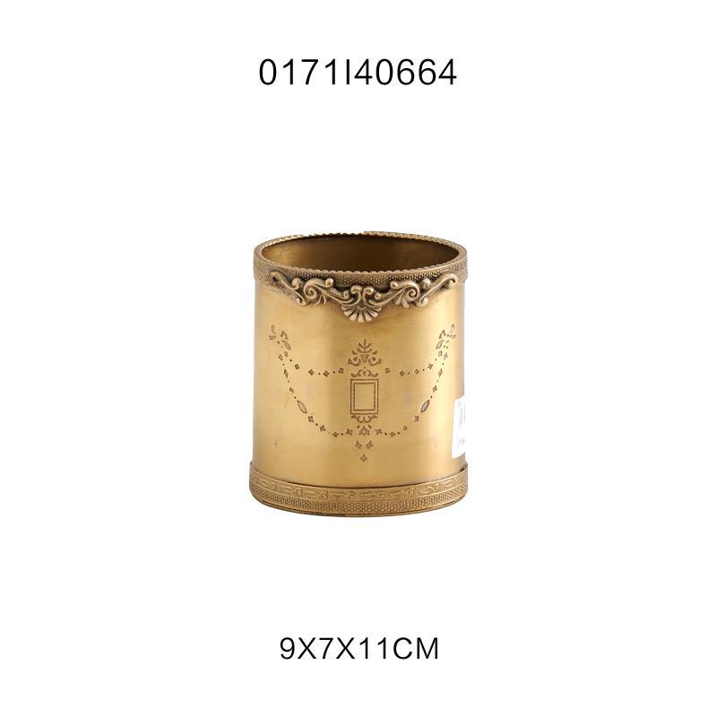 India Imported Brass Tray Storage Tank Ornaments