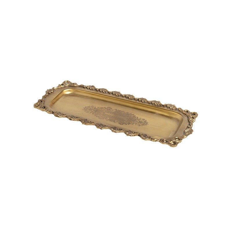 India Imported Brass Tray Storage Tank Ornaments