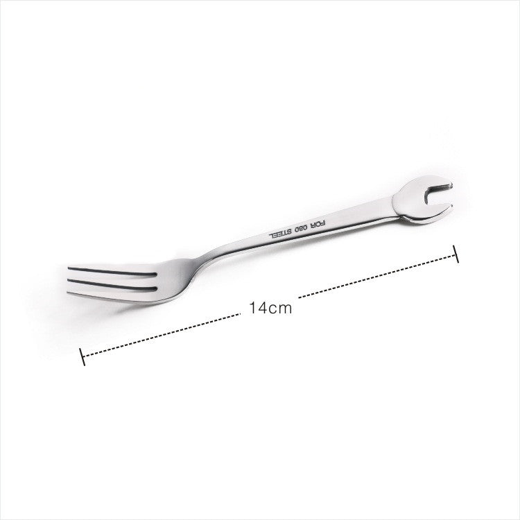 Small Spoon Creative Wrench Gift Cutlery Set Stainless Steel