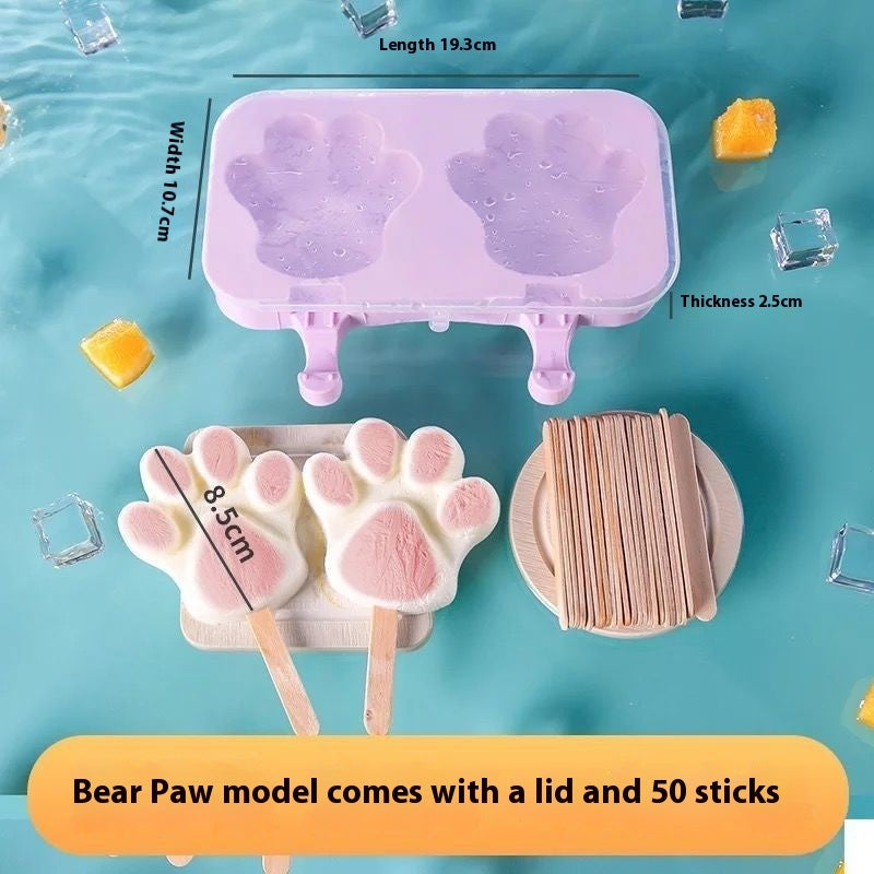 Ice-cream Mould Silicone Household