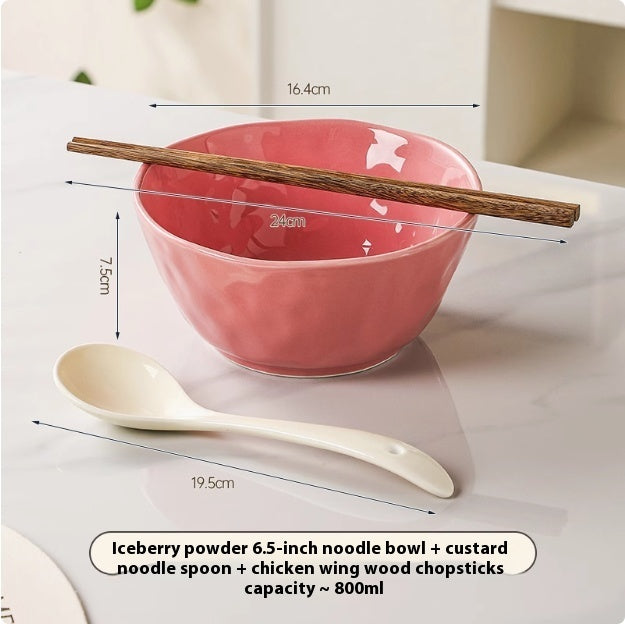 Household Ceramic Good-looking Noodle Bowl