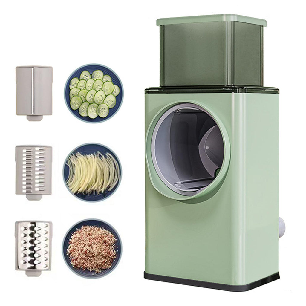Multifunction Vegetable Cutter Slicer Hand Rotary Grater Shredder Roller N Q1Q4
