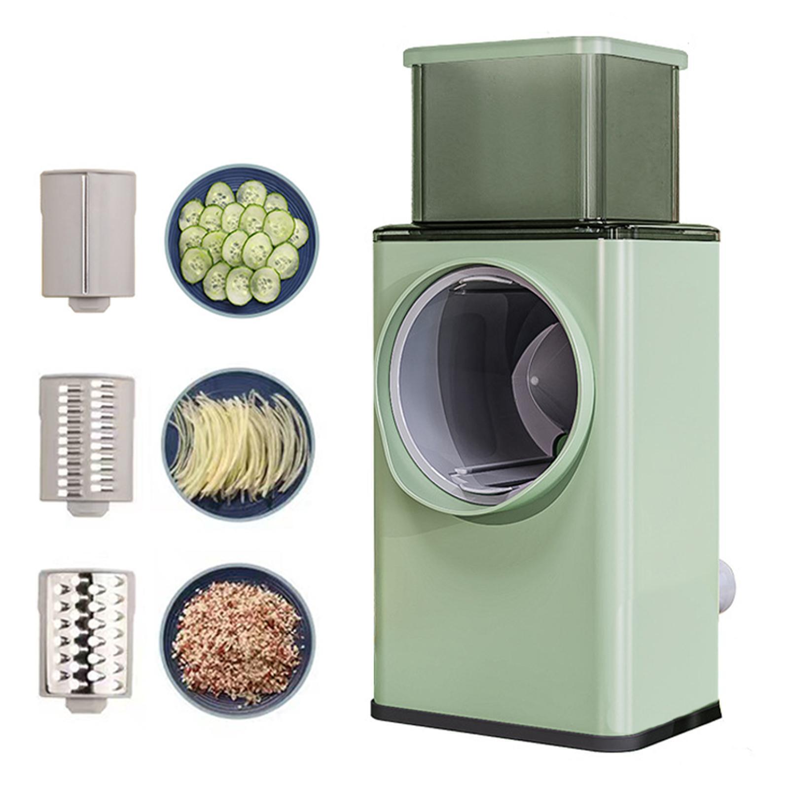 Multifunction Vegetable Cutter Slicer Hand Rotary Grater Shredder Roller N Q1Q4