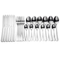 24-piece stainless steel cutlery set