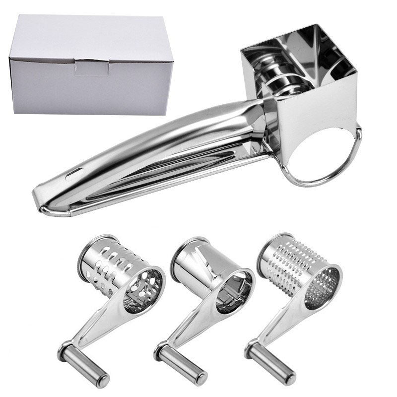 Stainless Steel Manual Rotary Cheese Grater