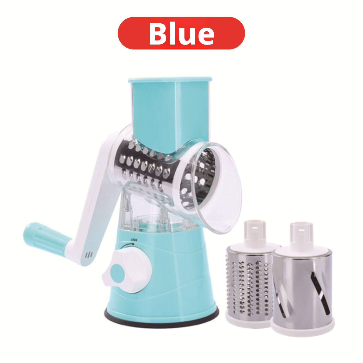 Hand grater-blue-pack of 1