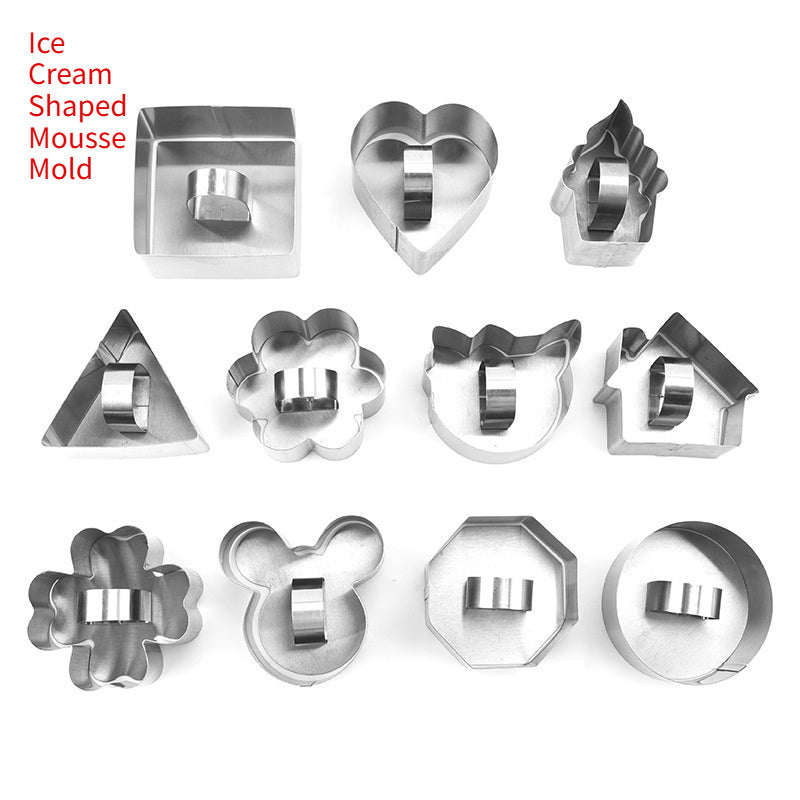 Stainless Steel Mousse Circle Baking Mold