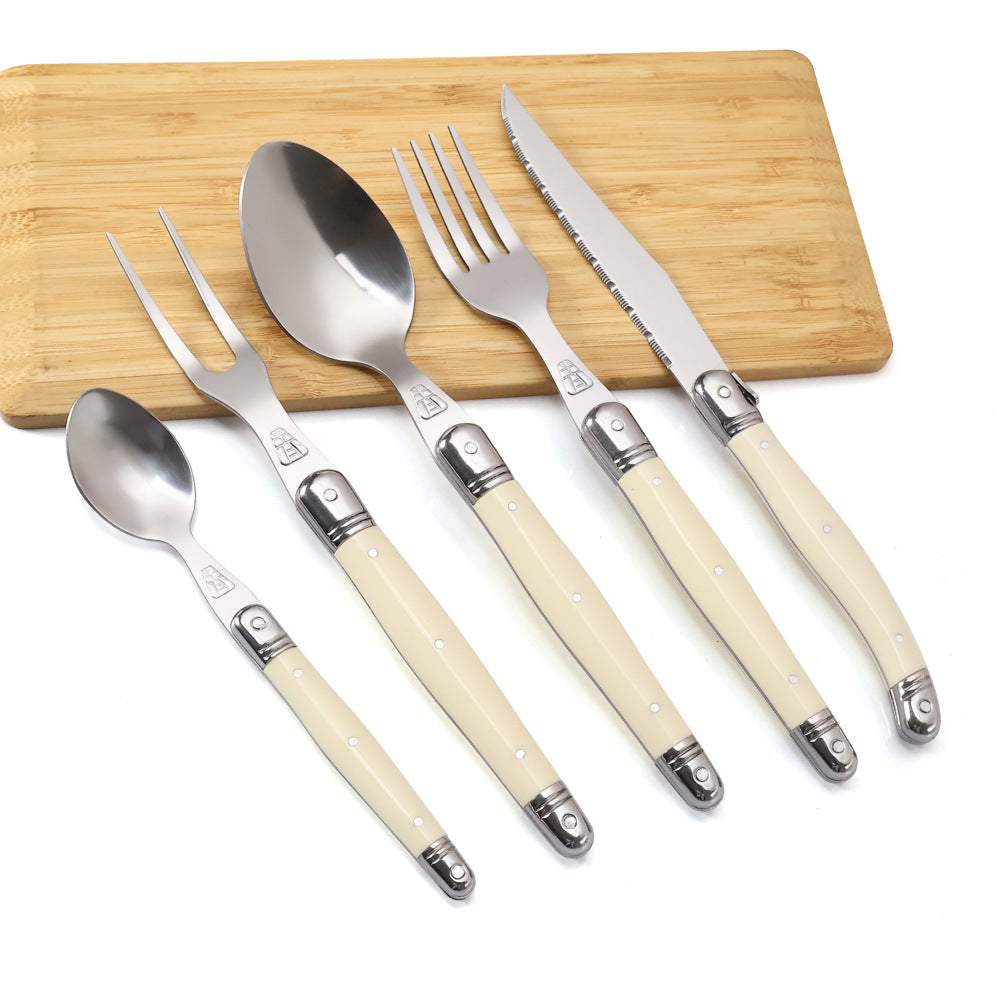 Stainless Steel Beef Knife Fork Salad Fruit