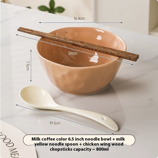 Household Ceramic Good-looking Noodle Bowl
