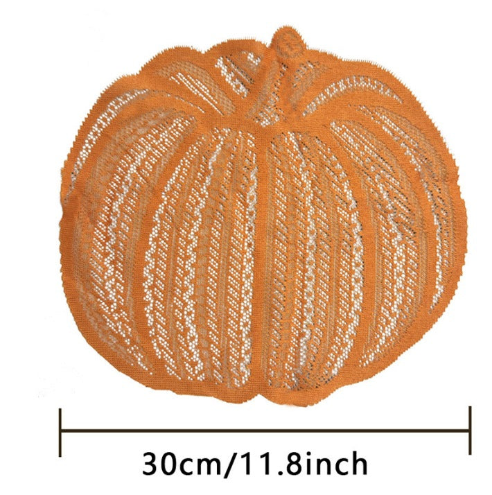 Pumpkin Placemat Woven For Home And Dining