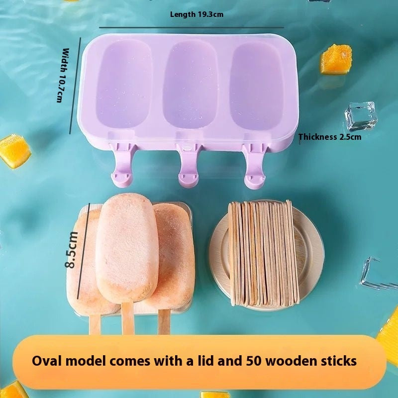 Ice-cream Mould Silicone Household