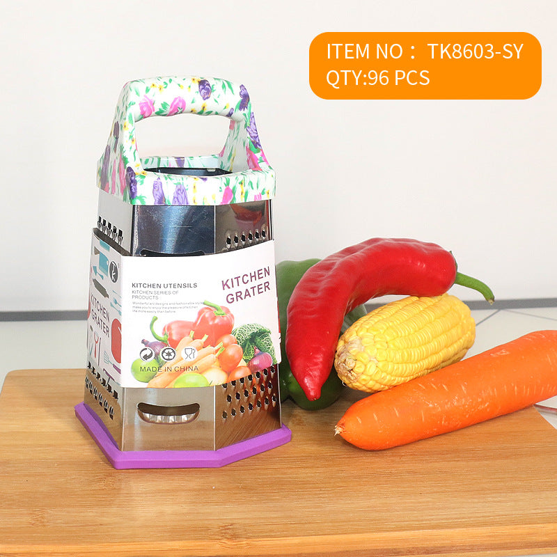 Six-sided Vegetables Multi-purpose Cucumber Grater