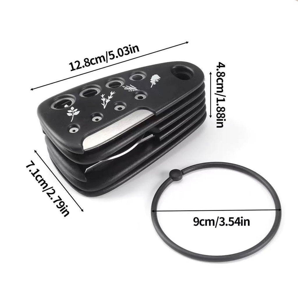 Kitchen Gadget Set 6-Piece Pizza Cutter Vanilla Cutter Bottle Opener Grater Garlic Grinder Set