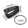 Kitchen Gadget Set 6-Piece Pizza Cutter Vanilla Cutter Bottle Opener Grater Garlic Grinder Set