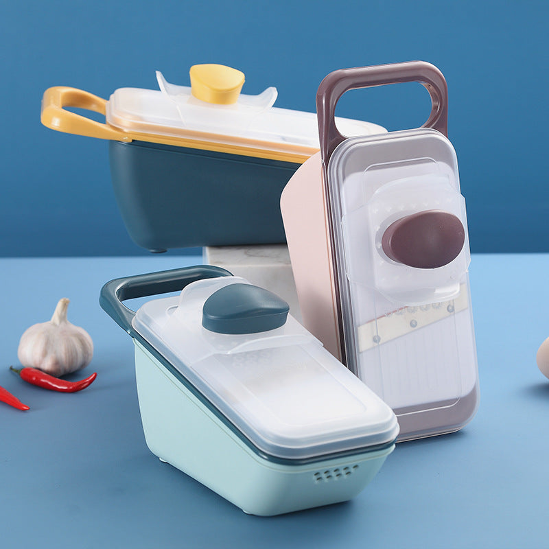 Non-slip Silicone Potato Grater Core Type Multifunctional Vegetable Cutter Home Kitchen Sliced Shredded