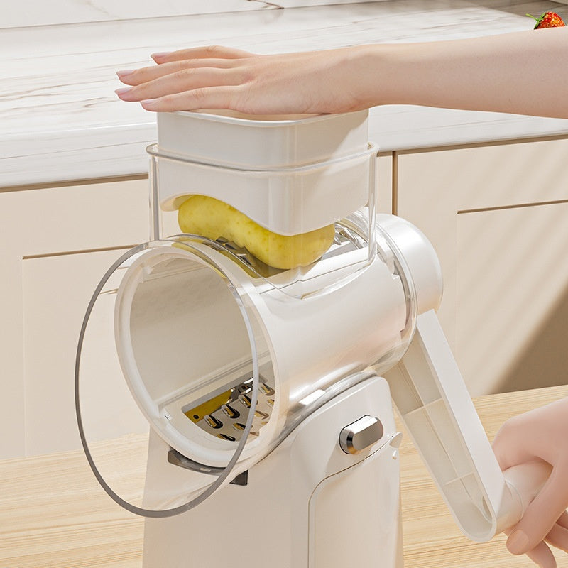 Multi-functional Vegetable Cutter Hand Roller Grater Slicer