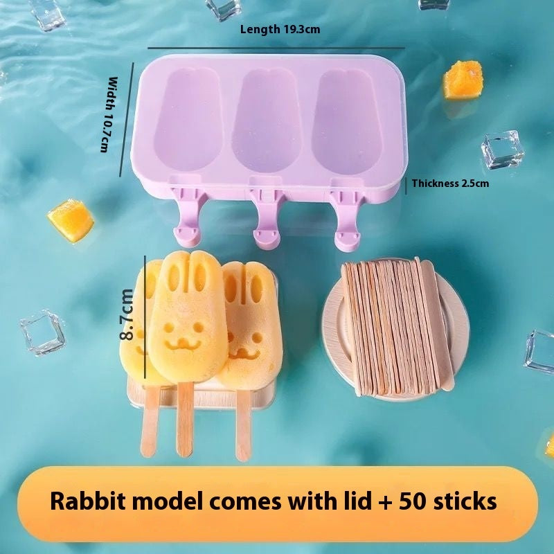 Ice-cream Mould Silicone Household