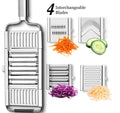 Multifunctional stainless steel grater