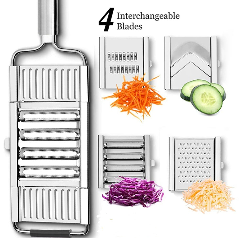 Multifunctional stainless steel grater