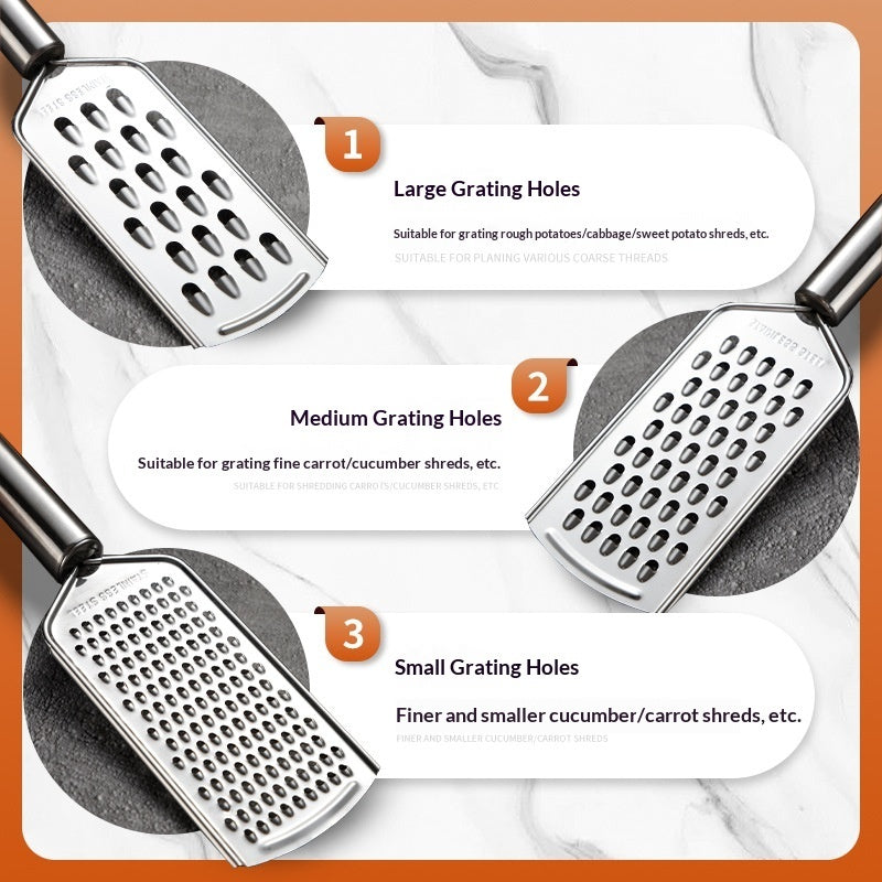 Stainless Steel Grater Vegetable Potato Radish Multi-functional Shredder