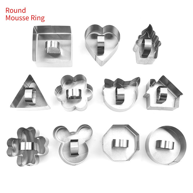 Stainless Steel Mousse Circle Baking Mold