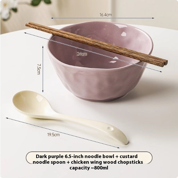 Household Ceramic Good-looking Noodle Bowl