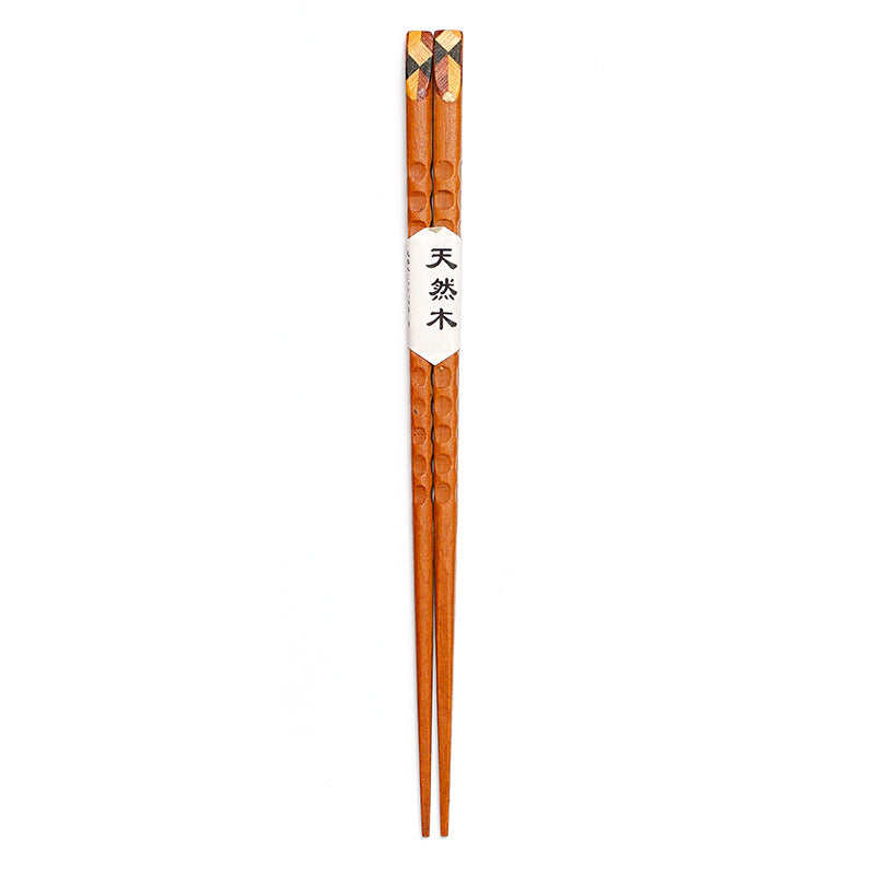Tortoiseshell Pointed Wooden Chopsticks Cutlery