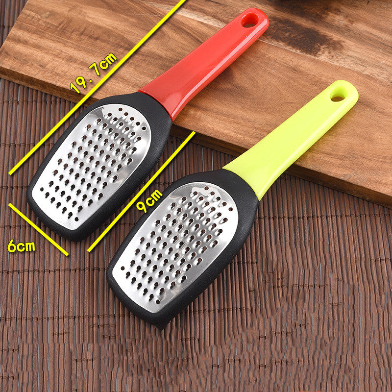 Stainless Steel Cheese Grater Creative Style Cheese Grater Plastic Lemon Peeler