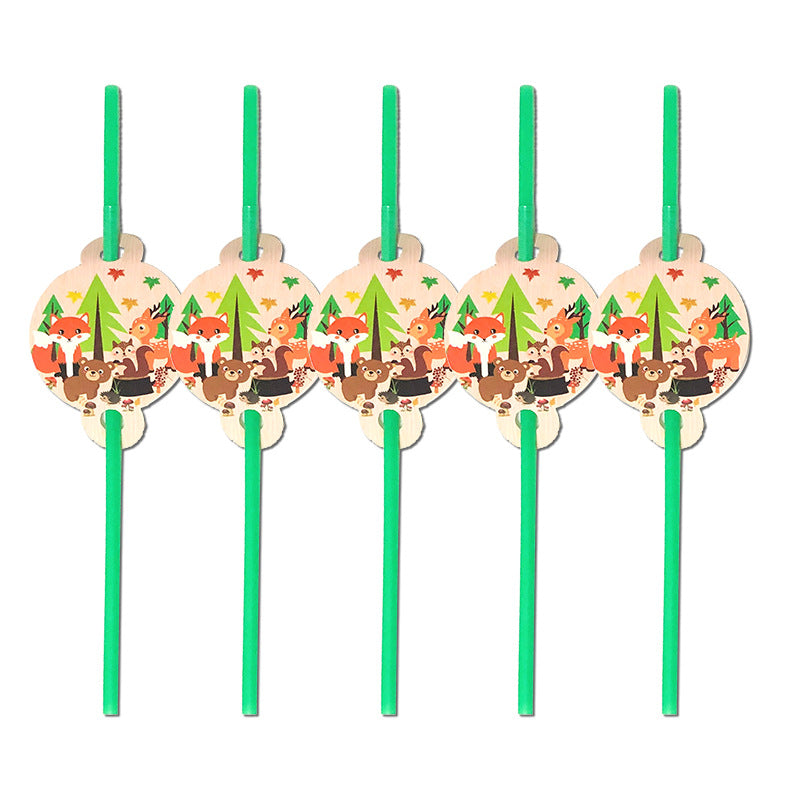 Zoo cutlery party suit