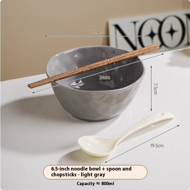 Household Ceramic Good-looking Noodle Bowl