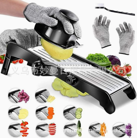 Multi-function Vegetable Cutter Stainless Steel Grater