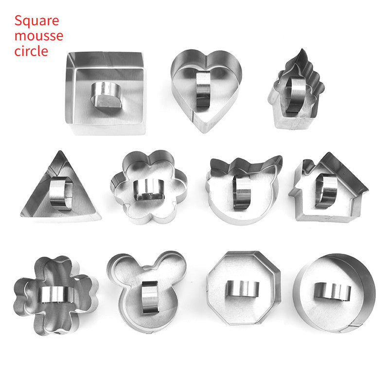 Stainless Steel Mousse Circle Baking Mold