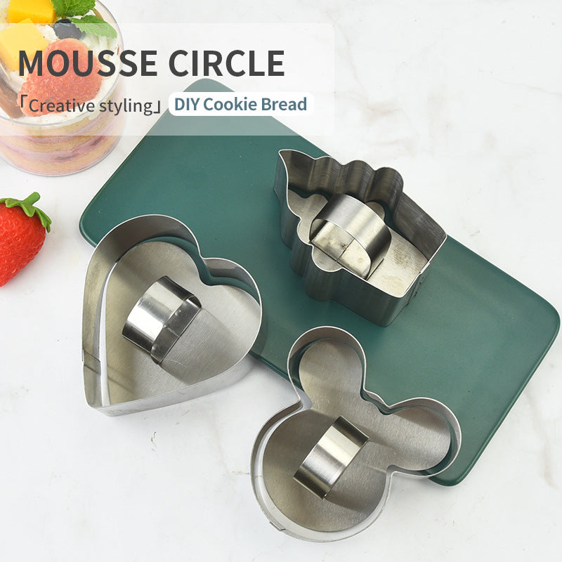 Stainless Steel Mousse Circle Baking Mold