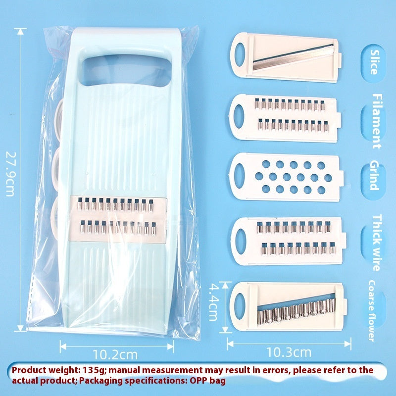 Kitchen Grater Household Slicer Multi-functional Hand Guard